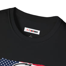 Load image into Gallery viewer, Proud American Unisex T-Shirt - Eagle On American Flag