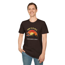 Load image into Gallery viewer, Born to Be Wild Unisex T-Shirt - Perfect for Adventure Lovers