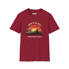 Load image into Gallery viewer, Born to Be Wild Unisex T-Shirt - Perfect for Adventure Lovers
