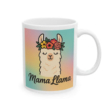 Load image into Gallery viewer, Colorful Mama Llama Ceramic Mug 11 oz - Perfect Gift for a Mom