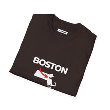 Load image into Gallery viewer, Boston Fan Unisex T-Shirt - Live Free, Enjoy The Chowda!