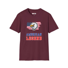 Load image into Gallery viewer, American Legend Unisex Graphic T-Shirt - Eagle On American Flag