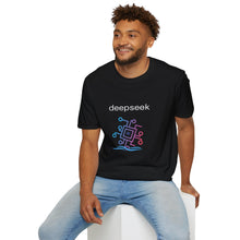Load image into Gallery viewer, Unisex Soft Style DeepSeek AI Inspired Funny Graphic Tee