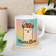 Load image into Gallery viewer, Colorful Mama Llama Ceramic Mug 11 oz - Perfect Gift for a Mom