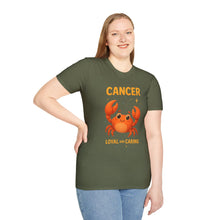 Load image into Gallery viewer, Cancer Zodiac - Loyal and Caring - Unisex T-Shirt