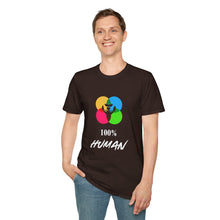 Load image into Gallery viewer, 100% Human Unisex Soft Style T-Shirt