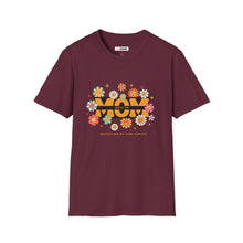 Load image into Gallery viewer, Mom Floral Graphic T-Shirt - Protecting My Cubs Always