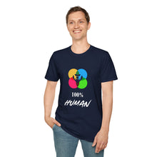 Load image into Gallery viewer, 100% Human Unisex Soft Style T-Shirt