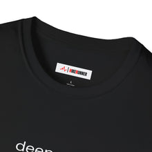 Load image into Gallery viewer, Unisex Soft Style Funny Graphic T-Shirt - "DeepSeek: Wall Street is in Deep Shit"