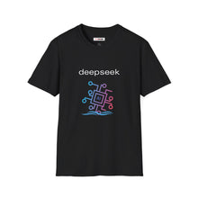 Load image into Gallery viewer, Unisex Soft Style DeepSeek AI Inspired Funny Graphic Tee