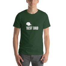 Load image into Gallery viewer, Best Dad White Print Men's T-Shirt