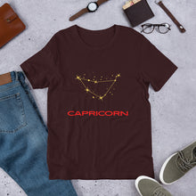 Load image into Gallery viewer, CAPRICORN Constellation Unisex T-Shirt