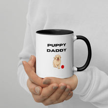 Load image into Gallery viewer, Puppy Daddy Mug with Color Inside