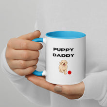 Load image into Gallery viewer, Puppy Daddy Mug with Color Inside