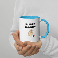 Load image into Gallery viewer, Puppy Daddy Mug with Color Inside