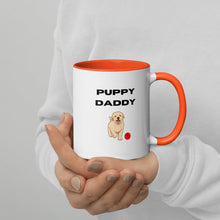 Load image into Gallery viewer, Puppy Daddy Mug with Color Inside