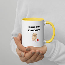 Load image into Gallery viewer, Puppy Daddy Mug with Color Inside