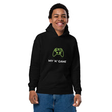 Load image into Gallery viewer, My 'A' Game Youth Gamer Hoodie