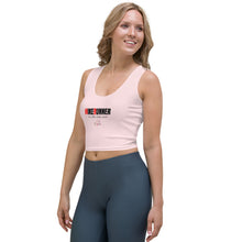 Load image into Gallery viewer, Hikerunner Women's Pale Pink Crop Top - MTF Quote
