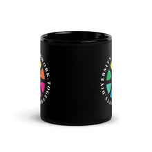 Load image into Gallery viewer, Teamwork Black Glossy Mug 11oz