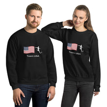 Load image into Gallery viewer, Unisex Sweatshirt for Fans of USA Soccer Team - Model UFSPSWT