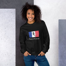 Load image into Gallery viewer, Unisex Sweatshirt for Fans of France Soccer Team - Model FFSPSWT