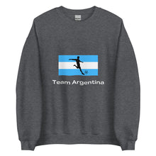 Load image into Gallery viewer, Unisex Sweatshirt for Fans of Argentina Soccer Team - Model FASPSWT