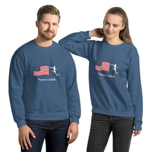Load image into Gallery viewer, Unisex Sweatshirt for Fans of USA Soccer Team - Model UFSPSWT