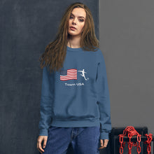 Load image into Gallery viewer, Unisex Sweatshirt for Fans of USA Soccer Team - Model UFSPSWT