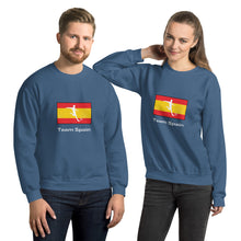 Load image into Gallery viewer, Unisex Sweatshirt for Fans of Spain Soccer Team - Model FSSPSWT