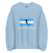 Load image into Gallery viewer, Unisex Sweatshirt for Fans of Argentina Soccer Team - Model FASPSWT