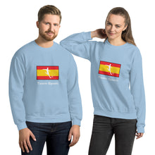 Load image into Gallery viewer, Unisex Sweatshirt for Fans of Spain Soccer Team - Model FSSPSWT