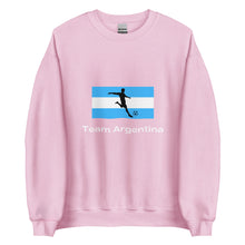 Load image into Gallery viewer, Unisex Sweatshirt for Fans of Argentina Soccer Team - Model FASPSWT