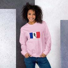 Load image into Gallery viewer, Unisex Sweatshirt for Fans of France Soccer Team - Model FFSPSWT
