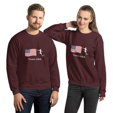 Load image into Gallery viewer, Unisex Sweatshirt for Fans of USA Soccer Team - Model UFSPSWT
