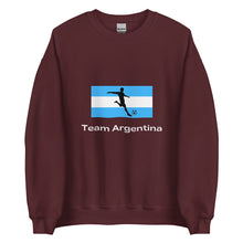 Load image into Gallery viewer, Unisex Sweatshirt for Fans of Argentina Soccer Team - Model FASPSWT
