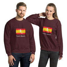 Load image into Gallery viewer, Unisex Sweatshirt for Fans of Spain Soccer Team - Model FSSPSWT