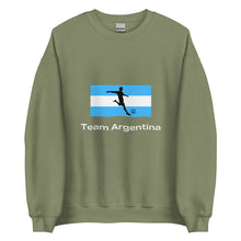 Load image into Gallery viewer, Unisex Sweatshirt for Fans of Argentina Soccer Team - Model FASPSWT