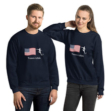Load image into Gallery viewer, Unisex Sweatshirt for Fans of USA Soccer Team - Model UFSPSWT