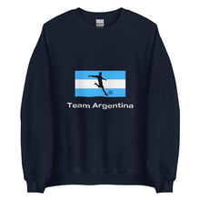 Load image into Gallery viewer, Unisex Sweatshirt for Fans of Argentina Soccer Team - Model FASPSWT