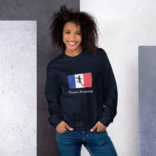 Load image into Gallery viewer, Unisex Sweatshirt for Fans of France Soccer Team - Model FFSPSWT