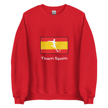 Load image into Gallery viewer, Unisex Sweatshirt for Fans of Spain Soccer Team - Model FSSPSWT