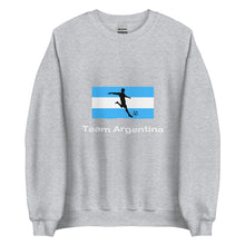 Load image into Gallery viewer, Unisex Sweatshirt for Fans of Argentina Soccer Team - Model FASPSWT