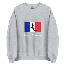Load image into Gallery viewer, Unisex Sweatshirt for Fans of France Soccer Team - Model FFSPSWT