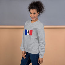Load image into Gallery viewer, Unisex Sweatshirt for Fans of France Soccer Team - Model FFSPSWT