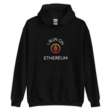 Load image into Gallery viewer, I Run On Ethereum Unisex Hoodie - Model WFOGCC