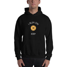Load image into Gallery viewer, I Run On Gold XRP Unisex Hoodie - Model WFGCCWF