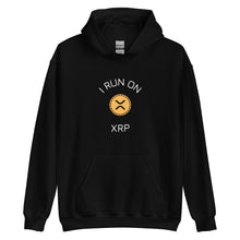 Load image into Gallery viewer, I Run On Gold XRP Unisex Hoodie - Model WFGCCWF