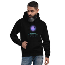 Load image into Gallery viewer, Embrace The Sol's Aura Unisex Hoodie - Model BPCCTF