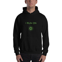 Load image into Gallery viewer, I Run On ADA Crypto Coin Unisex Hoodie - Model GFOGCC